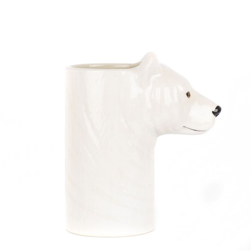 Quail Polar Bear Utensil Pot