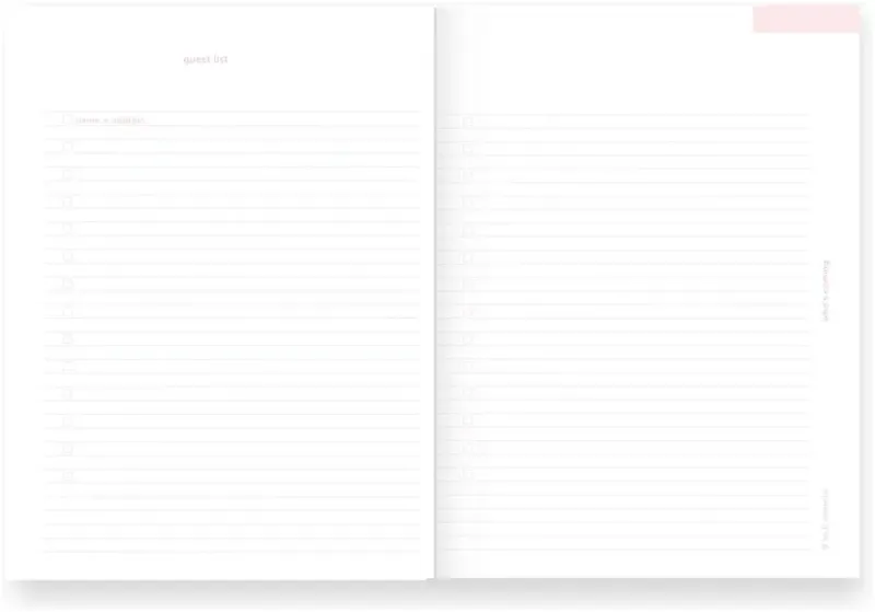 A-Journal Wedding Journal