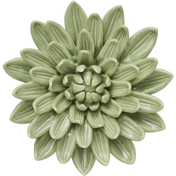 Floria veggblomst 13 cm gr&oslash;nn