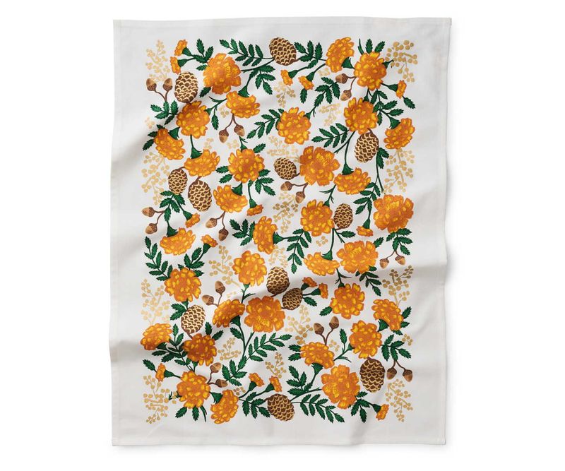 Rifle Paper Co Grateful Harvest kjøkkenhåndkle