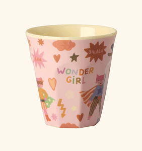 Hovedbilde Rice Melaminkopp Hero Pink S