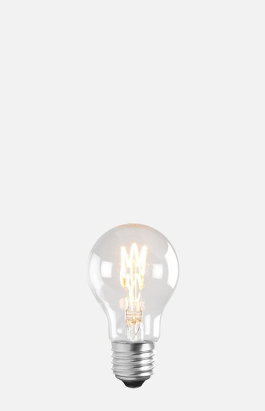 Lyspære E27 LED Soft Filament Normal