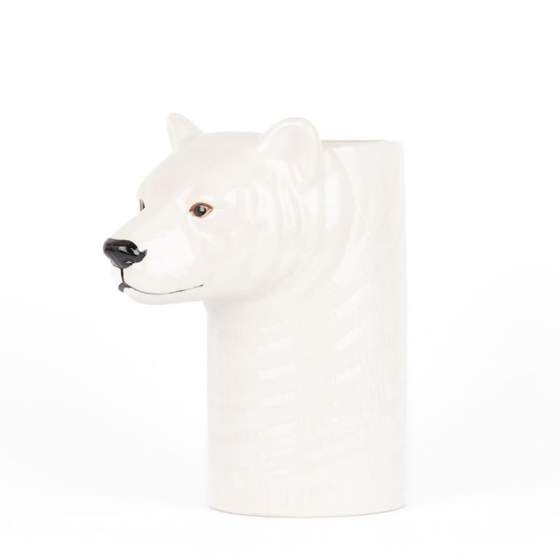 Quail Polar Bear Utensil Pot