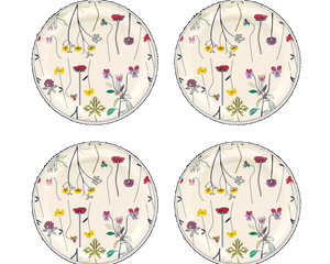 Hovedbilde Coaster/glassbrikke 4pk. Herbarium