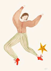 Hovedbilde TPC Chloe Purpero Johnson, Soccer Star 30x40 cm