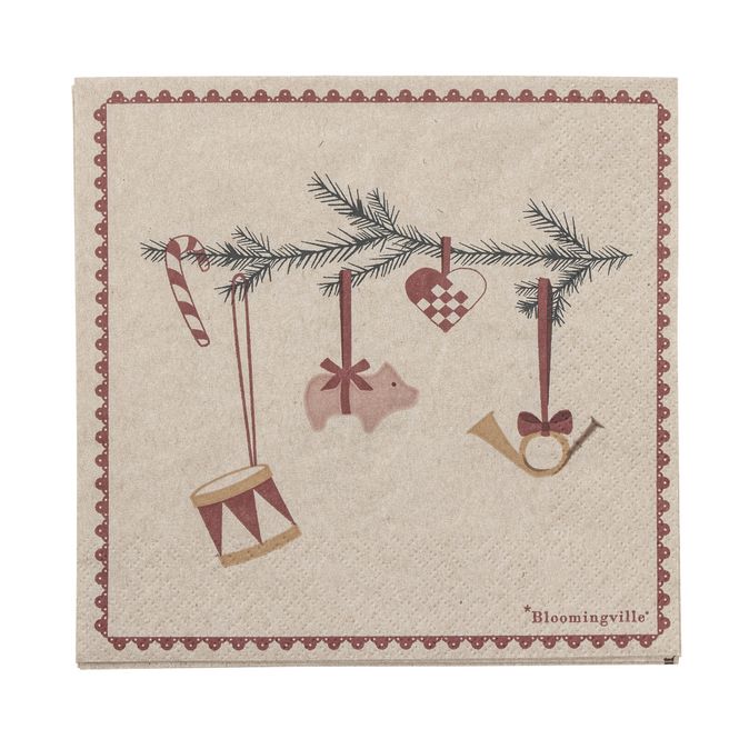 Hovedbilde Yule juleserviett