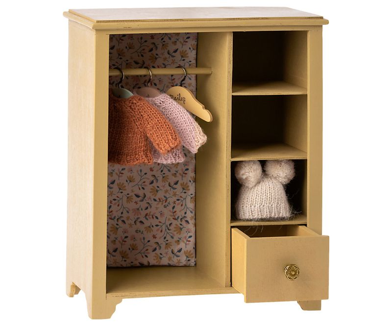 Maileg Wardrobe large yellow