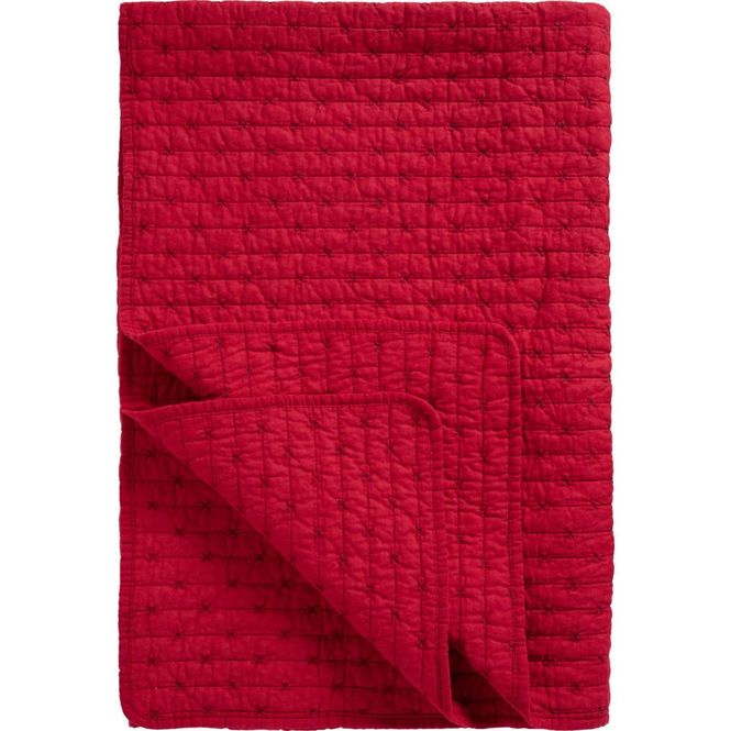 Hovedbilde Ib Laursen Quilt Rød korssting