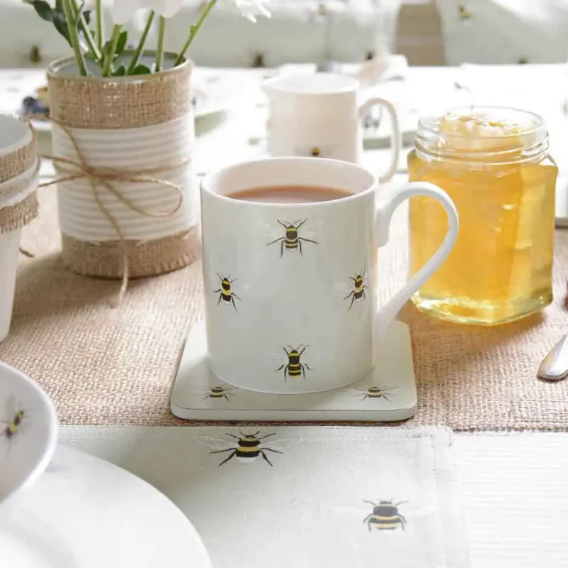 Bees Coasters 4pk
