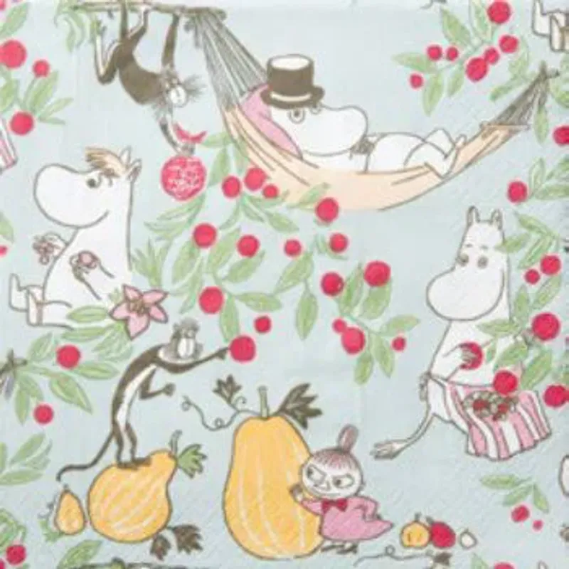 Moomin Kurpitsajuhla servietter