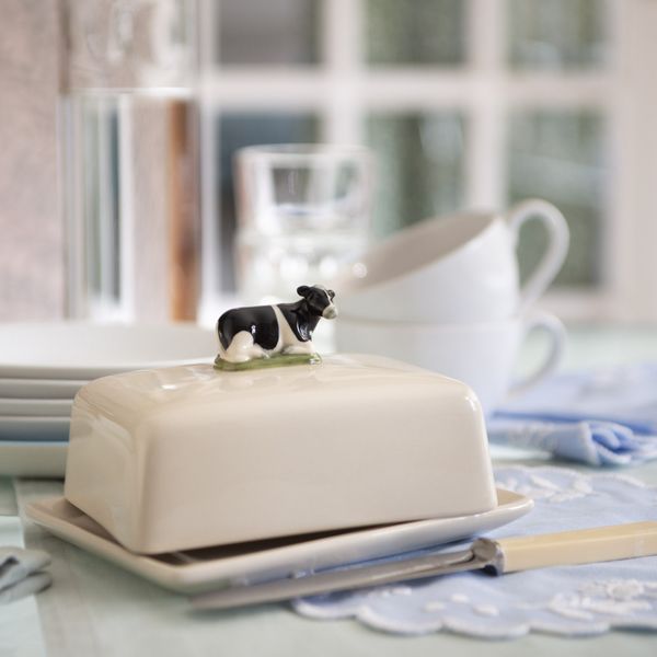Quail Friesian Cow sm&oslash;rkopp