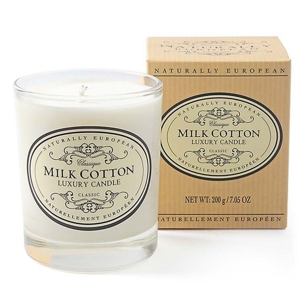Duftlys Milk Cotton