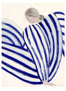 Hovedbilde TPC Sofia Lind, Blue Stripe at Concorde 70x100 cm