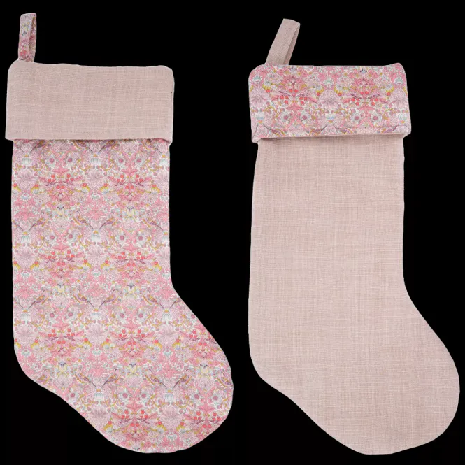 Hovedbilde Bon Dep Strawberry pink julestrømpe